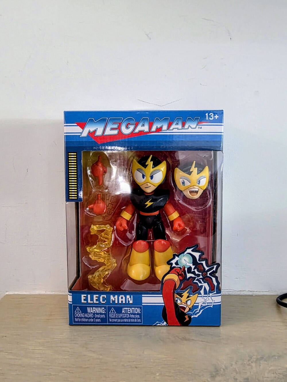 Mega Man Elec Man 1/12 Scale Action Figure Jada Toys